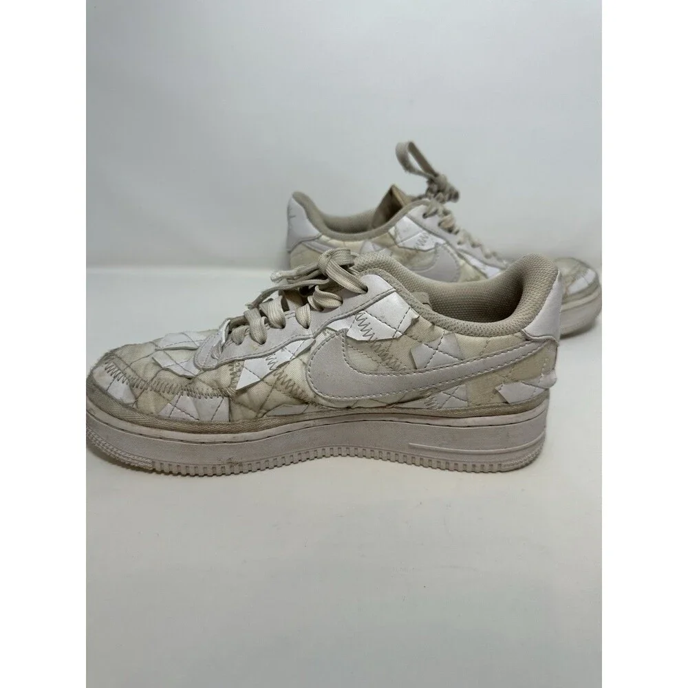 Nike Air Force 1 Billie Eilish Triple White Low Top Shoe - Men 8‎ Women 9.5